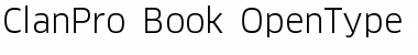 Download ClanPro Book Font
