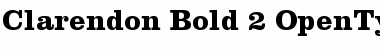 Download Clarendon Bold Font Title Preview