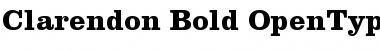 Download Clarendon Bold Font Title Preview