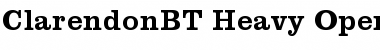 Download Clarendon Heavy Font Title Preview