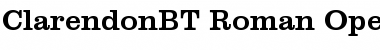 Download Clarendon Regular Font Title Preview