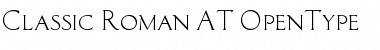 Download Classic Roman AT Regular Font Title Preview