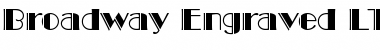 Download BroadwayEngraved LT Regular Font Title Preview