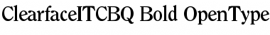 Download Clearface ITC BQ Regular Font Title Preview