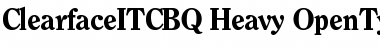 Download Clearface ITC BQ Regular Font Title Preview