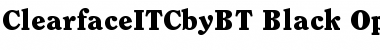 Download ITC Clearface Black Font Title Preview