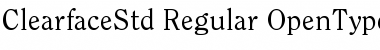 Download ITC Clearface Std Regular Font Title Preview