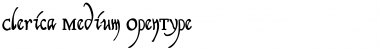Download Clerica Medium Font Title Preview