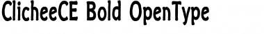 Download ClicheeCE Bold Font Title Preview
