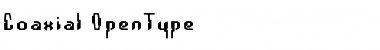 Download Coaxial Regular Font Title Preview