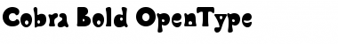 Download Cobra Bold Font Title Preview