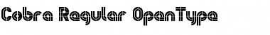 Download Cobra Regular Font Title Preview