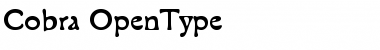 Download Cobra Regular Font Title Preview