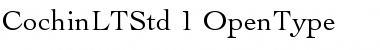 Download Cochin LT Std Roman Font Title Preview