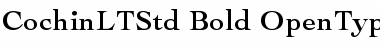Download Cochin LT Std Bold Font Title Preview
