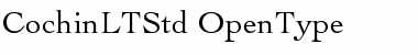 Download Cochin LT Std Roman Font Title Preview
