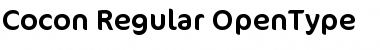 Download Cocon Regular Font Title Preview