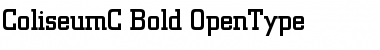 Download ColiseumC Bold Font Title Preview