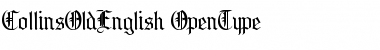 Download CollinsOldEnglish Regular Font Title Preview