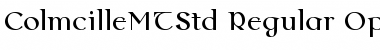 Download Colmcille MT Std Regular Font Title Preview