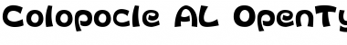 Download Colopocle AL Font Title Preview