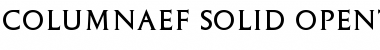 Download ColumnaEF Solid Font Title Preview