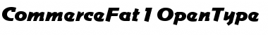 Download Commerce Fat Font Title Preview