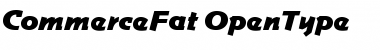 Download Commerce Fat Font Title Preview