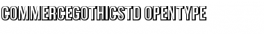Download Commerce Gothic Std Regular Font Title Preview