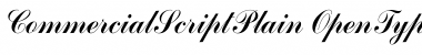 Download Commercial Script Regular Font Title Preview