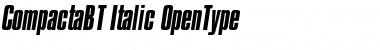 Download Compacta Italic Font Title Preview
