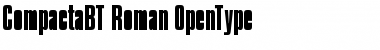 Download Compacta Regular Font Title Preview