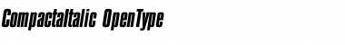 Download Compacta .. Italic Font Title Preview