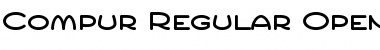 Download Compur Regular Font Title Preview