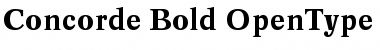 Download Concorde Regular Font Title Preview