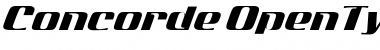 Download Concorde Regular Font Title Preview