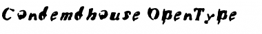 Download Condemdhouse Regular Font Title Preview