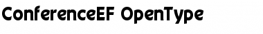 Download ConferenceEF Regular Font Title Preview