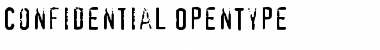 Download Confidential Regular Font Title Preview