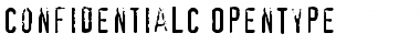 Download ConfidentialC Regular Font Title Preview