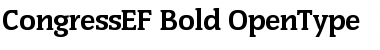 Download CongressEF Bold Font Title Preview
