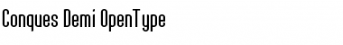 Download Conques Demi Font Title Preview