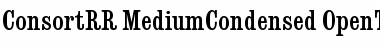 Download ConsortRR Regular Font Title Preview