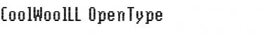 Download CoolWoolLL Regular Font Title Preview