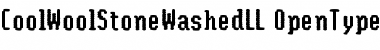 Download CoolWoolStoneWashedLL Regular Font Title Preview