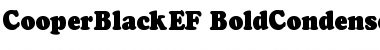 Download CooperBlackEF-BoldCondensed Regular Font Title Preview