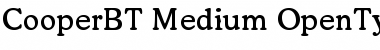 Download Bitstream Cooper Medium Font Title Preview