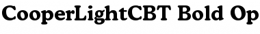 Download CooperLightC BT Bold Font Title Preview