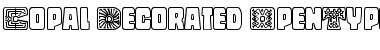Download Copal Decorated Font Title Preview