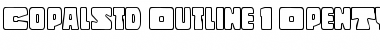 Download Copal Std Outline Font Title Preview